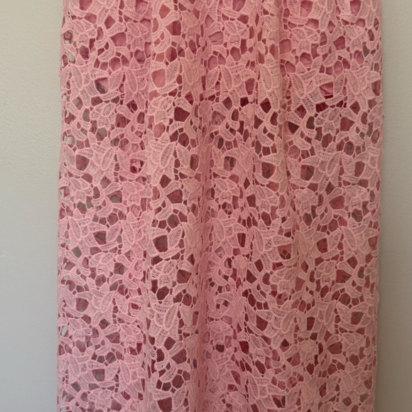 ASTR the Label Lace A-Line Midi Dress – Blush Pink (M) - Picture 4 of 5